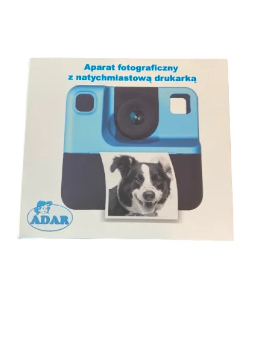 Aparat fotograficzny z natychmiastową drukarką