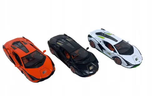Autko metalowe resorak sportowe skala 1:24