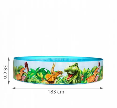 basen_rozporowy_okrgy_din_3.webp Basen rozporowy okrągły DINOZAURY 183 x 183 cm