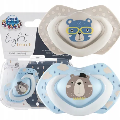 CANPOL SMOCZEK SYMETRYCZNY BONJOUR 0-6m + ETUI