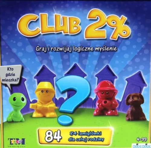 TM TOYS Club 2% gra logiczna