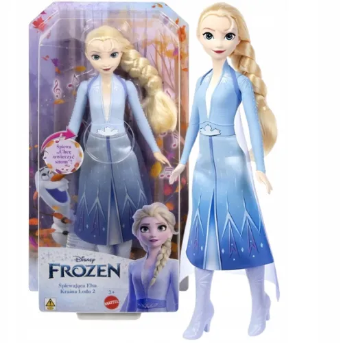 DISNEY FROZEN KRAINA LODU LALKA FILMOWA ELSA ŚPIEWAJĄCA CHCĘ UWIERZYĆ SNOM