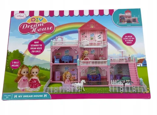 Duży domek dla lalek dream house
