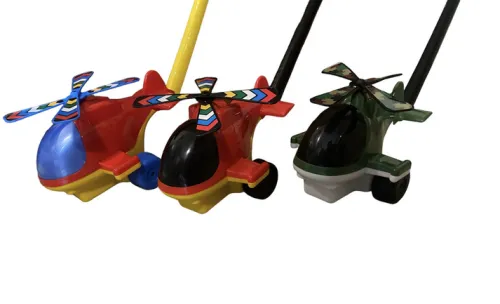 Duży HELIKOPTER pchacz jeździk pchanka