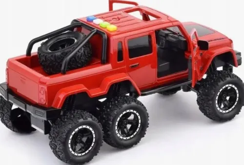 DUŻY POJAZD TERENOWY Z NAPĘDEM ŚWIATŁEM I DŹWIĘKIEM off-road