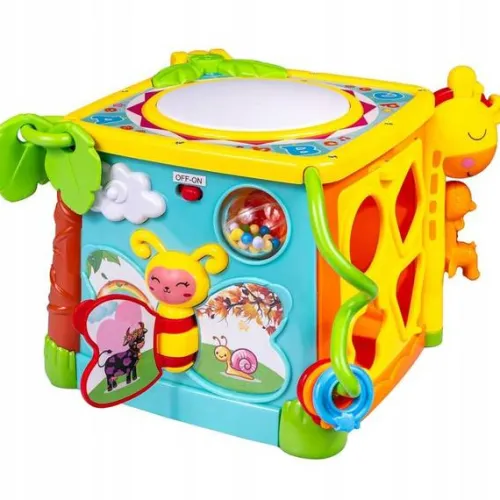 Smily Play Edukacyjna kostka dwujęzyczna