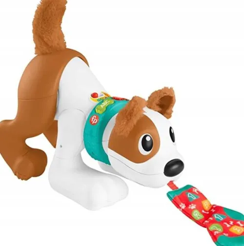 Fisher-Price Edukacyjny piesek Raczkuj ze mną