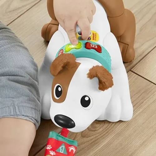 edukacyjny_piesek_fisherp_2.webp Fisher-Price Edukacyjny piesek Raczkuj ze mną