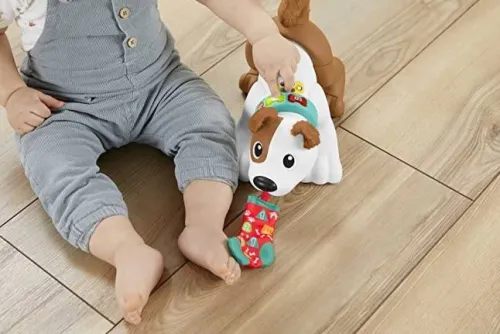 edukacyjny_piesek_fisherp_4.webp Fisher-Price Edukacyjny piesek Raczkuj ze mną