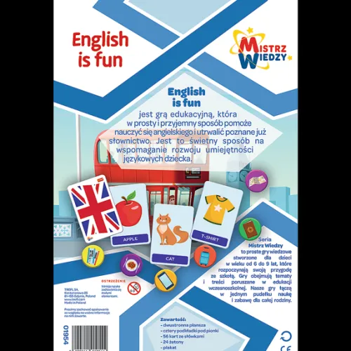 Trefl ENGLISH IS FUN - GRA EDUKACYJNA