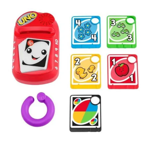 Fisher-Price Fisher Price uczące karty UNO zabawka edukacyjna