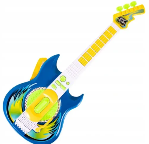 gitara_elektryczna_dla_dz_2.webp OL IMPORT GITARA ELEKTRYCZNA DLA DZIECI, STATYW Z MIKROFONEM