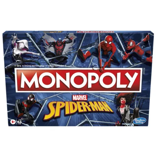 Gra planszowa Hasbro Monopoly: Marvel Spider-Man