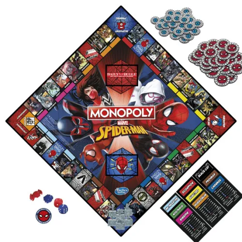 Gra planszowa Hasbro Monopoly: Marvel Spider-Man
