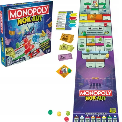 Gra planszowa MONOPOLY NOKAUT