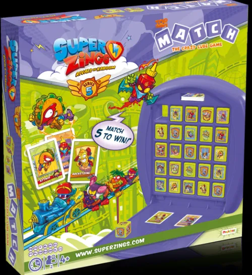 WINNING MOVES GRA TOP TRUMPS MATCH - SUPER ZINGS