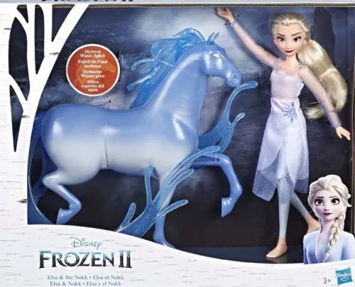 hasbro_disney_frozen_elsa_2.webp Hasbro Disney Frozen Elsa Elza Kraina Lodu Z koniem Lalka + Koń
