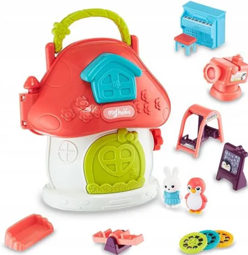 Smily Play Interaktywny magiczny domek z projektorem