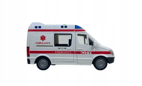 Karetka ambulans dźwięki napęd 1:16