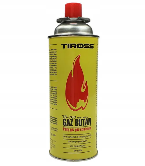 Kartusz gazu Tiross 400ml 227g do kuchenki palnika
