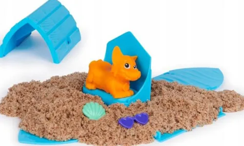 kinetic_sand_doggie_dig_z_3.webp Kinetic Sand Doggie Dig z figurką pieska Niespodzianka Piasek kinetyczny