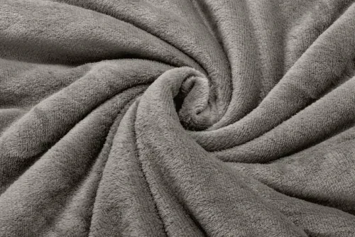 Koc Cotton World mikrofibra 160x200 szary