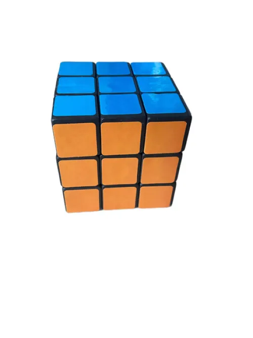 KOSTKA DO UKŁADANIA LOGICZNA KOLOROWA 6x6cm