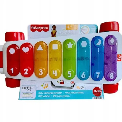 Fisher-Price Ksylafon do ciągnięcia zabawka edu
