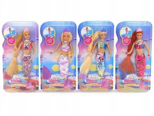Lalka SYRENKA cekiny DEFA LUCY