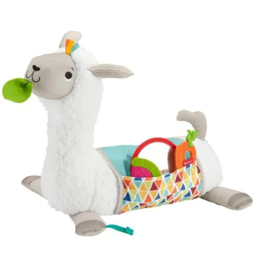 Fisher-Price Lama Rośnij ze mną 4w1 Przytulanka Wałek Fisher