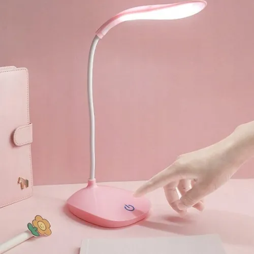 LAMPKA BIURKOWA LED NA DOTYK SZKOLNA USB STOJĄCA BEZPRZEWODOWA