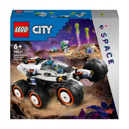LEGO 60431 CITY Kosmiczny łazik i badanie życia