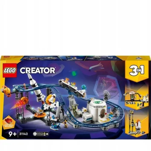 LEGO 31142 CREATOR Kosmiczna kolejka górska 3w1
