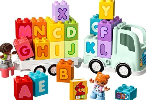 LEGO 10421 DUPLO Town Ciężarówka z alfabetem