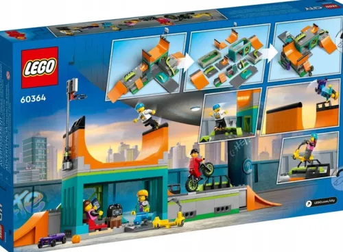 LEGO City 60364 Skatepark uliczny