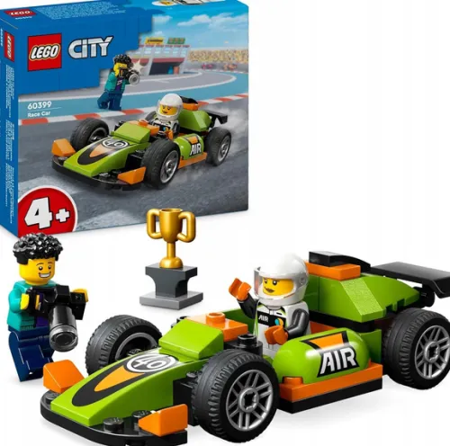 Lego City 60399 Zielony samochód wyścigowy