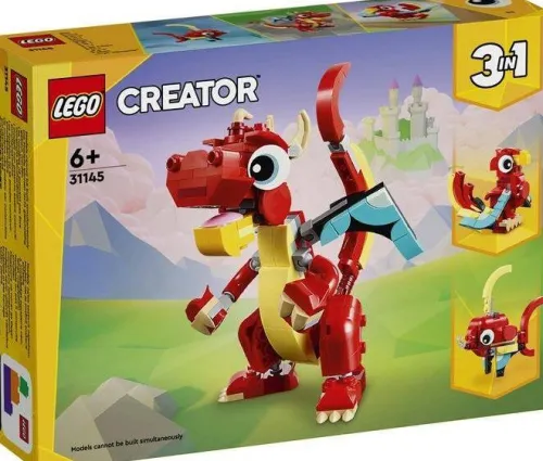 LEGO Creator 3 w 1 31145 Czerwony smok
