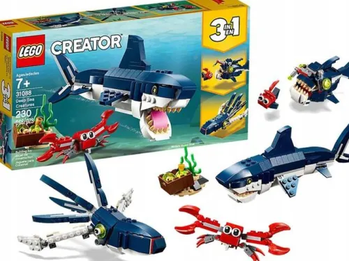 LEGO Creator 3 w 1 31088 Morskie stworzenia