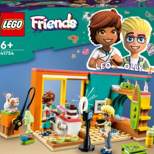 LEGO FRIENDS Pokój Leo 41754