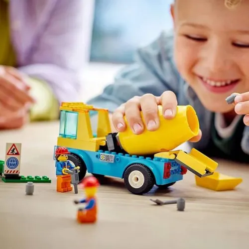 lego_klocki_city__ciarwka_2.webp LEGO Klocki City 60325 Ciężarówka z betoniarką