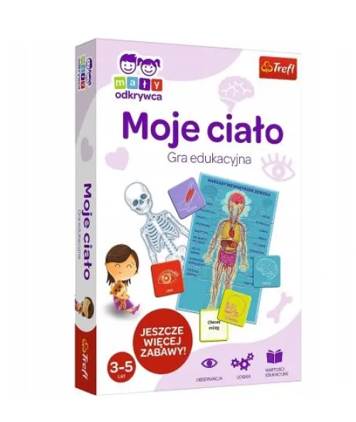 Trefl MOJE CIAŁO -GRA EDUKACYJNA