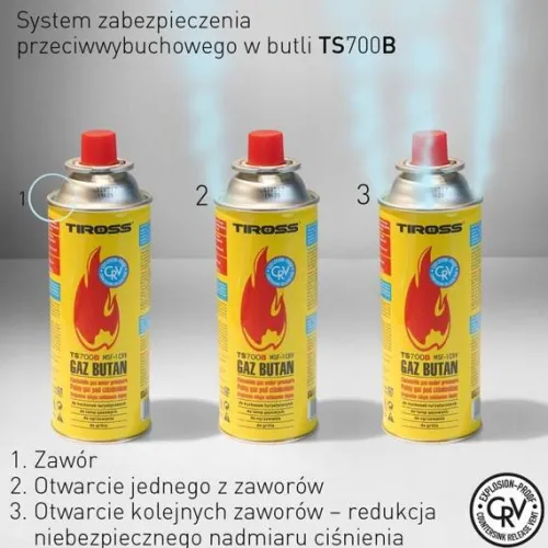 NABÓJ GAZOWY KARTUSZ GAZ DO KUCHENKI 400ml