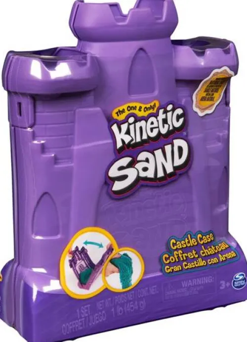 PIASEK KINETYCZNY ZESTAW ZAMEK 454G PIASKU + FOREMKA KINETIC SAND