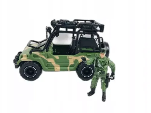 OL IMPORT Pojazd wojskowy militarny jeep żołnierz