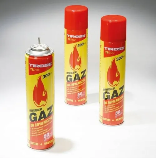 POLSKI GAZ DO ZAPALNICZEK MINI PALNIKÓW 300ML