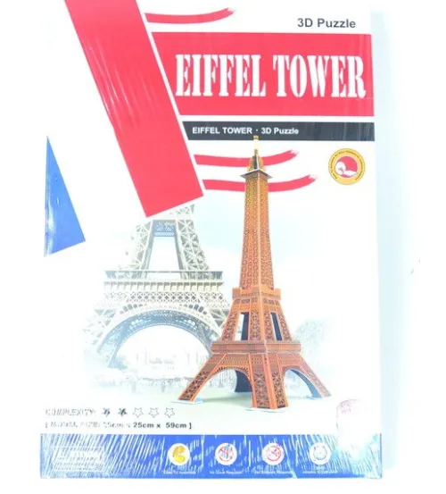 OL IMPORT PUZZLE 3D EIFFEL TOWER