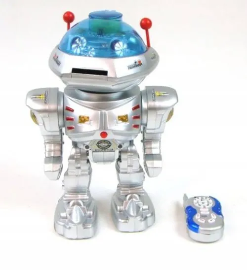 OL IMPORT ROBOT R/C CHODZI STRZELA DYSKAMI TAŃCZY