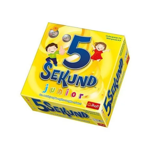 Trefl 5 SEKUND JUNIOR -GRA, W KTÓREJ SZYBKO MYŚLISZ I SZYBKO MÓWISZ!