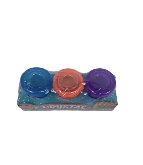 Slime glutek 3 kubeczki świeci w ciemności