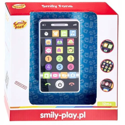 smily_play_telefon_dla_dz_2.webp SMILY PLAY Telefon dla dzieci smartfon dotykowy